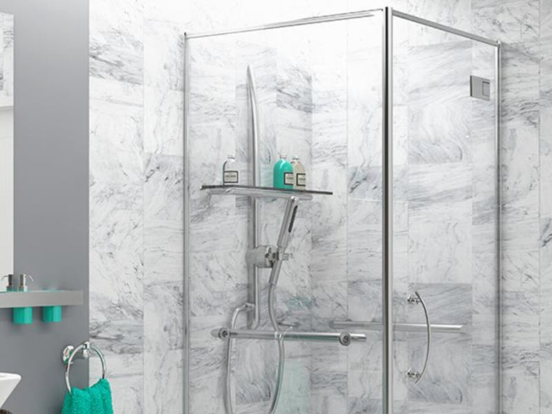 Marble PVC waterproof shower cladding panels 