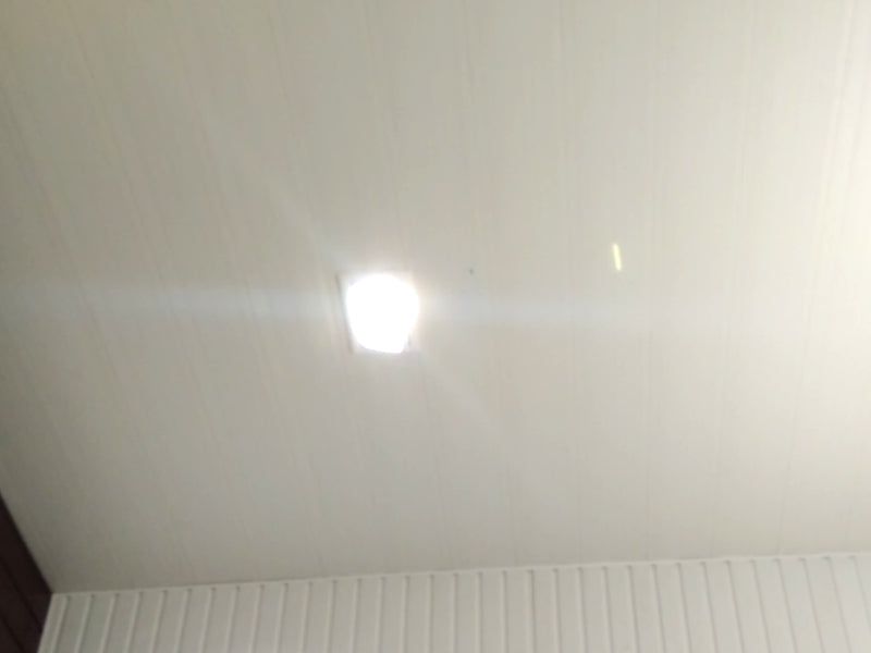 Matt White PVC Mould and Mildew resistant bathroom ceiling panels