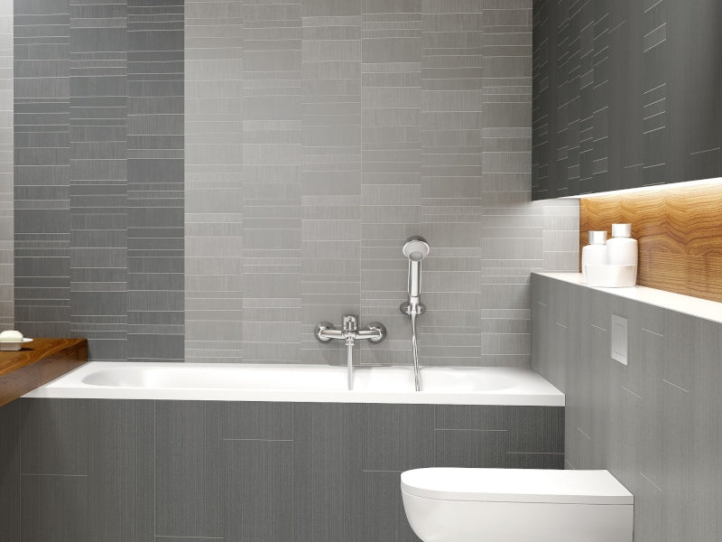 Modern Tile Small waterproof pvc bath panels