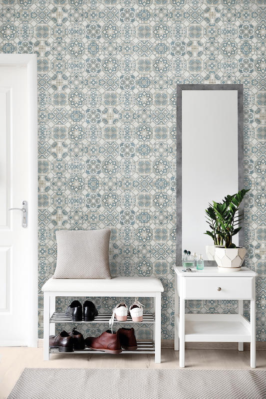 Oriental Blue Waterproof PVC Panel