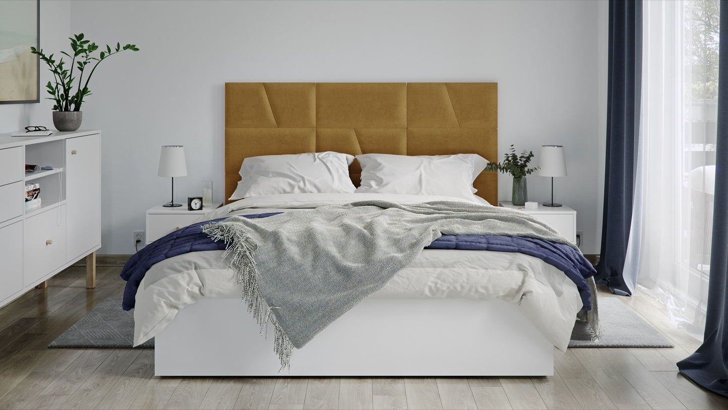 Vilo Upholstered Panel - Geo Hexagon (30x35cm)