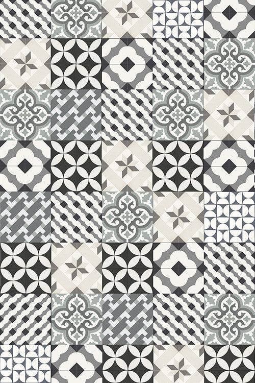 Patchwork Decorative PVC Waterproof Cladding Panel