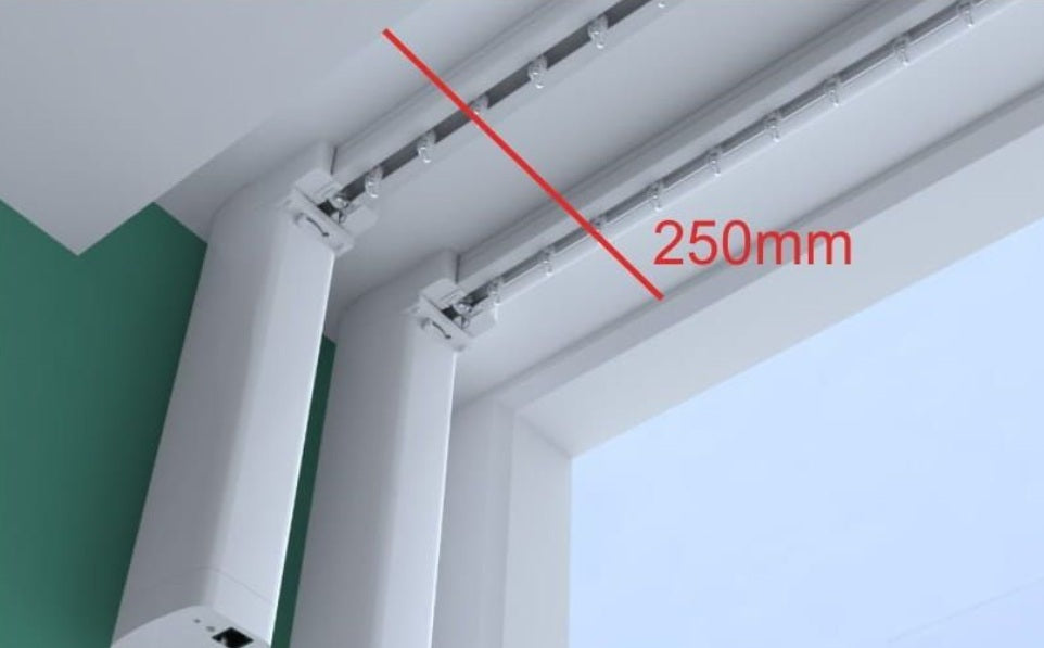 Electric Curtain Rod for Bevels AOK AM68 RF