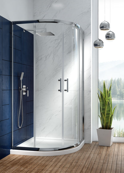 Concealed shower set