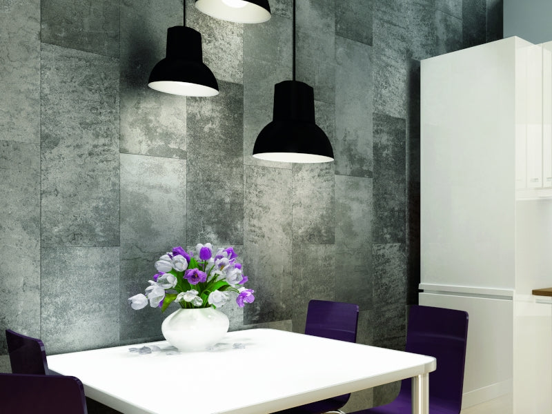 Slate Tile pvc tongue and groove wall panels