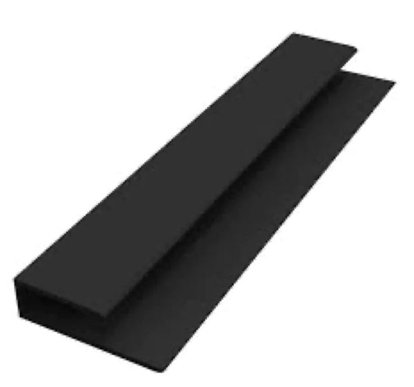 Starter PVC Black Trim for Meter Wide Panels - 10mm