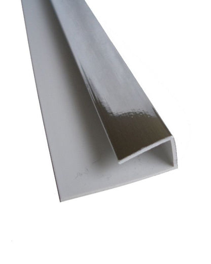 Starter PVC Chrome Trim for Meter Wide Panels - 10mm