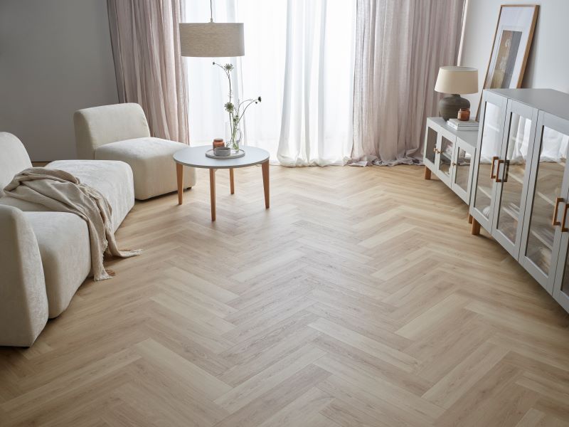 VOX Rega Rigid Core Herringbone Vinyl Flooring
