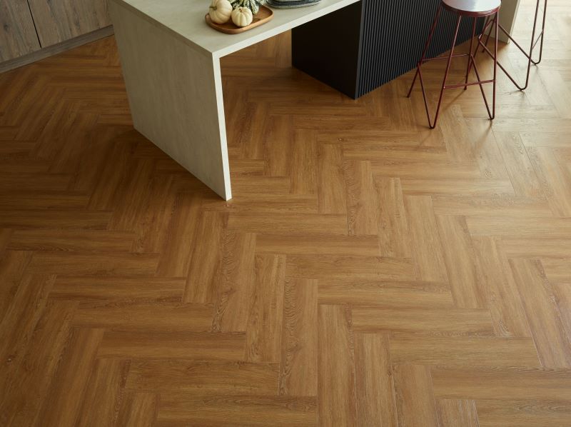 VOX Rega Rigid Core Herringbone Vinyl Flooring