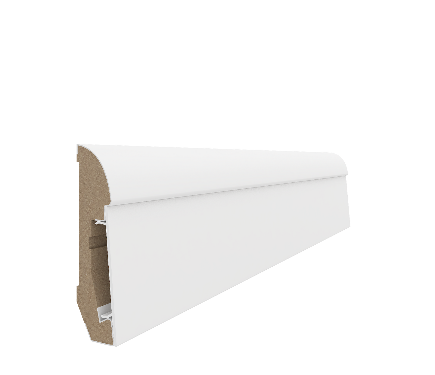 Skirting Board ESTILO WHITE, FSC 2,4M