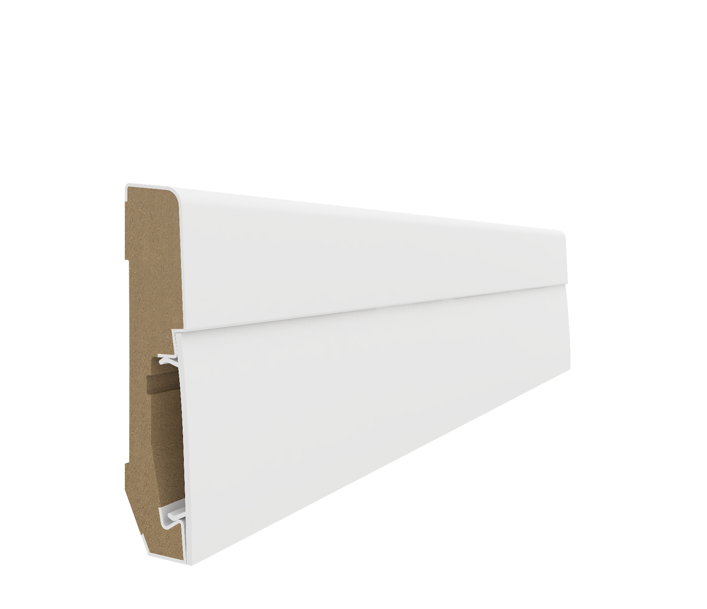 Skirting Board ESTILO WHITE, FSC 2,4M