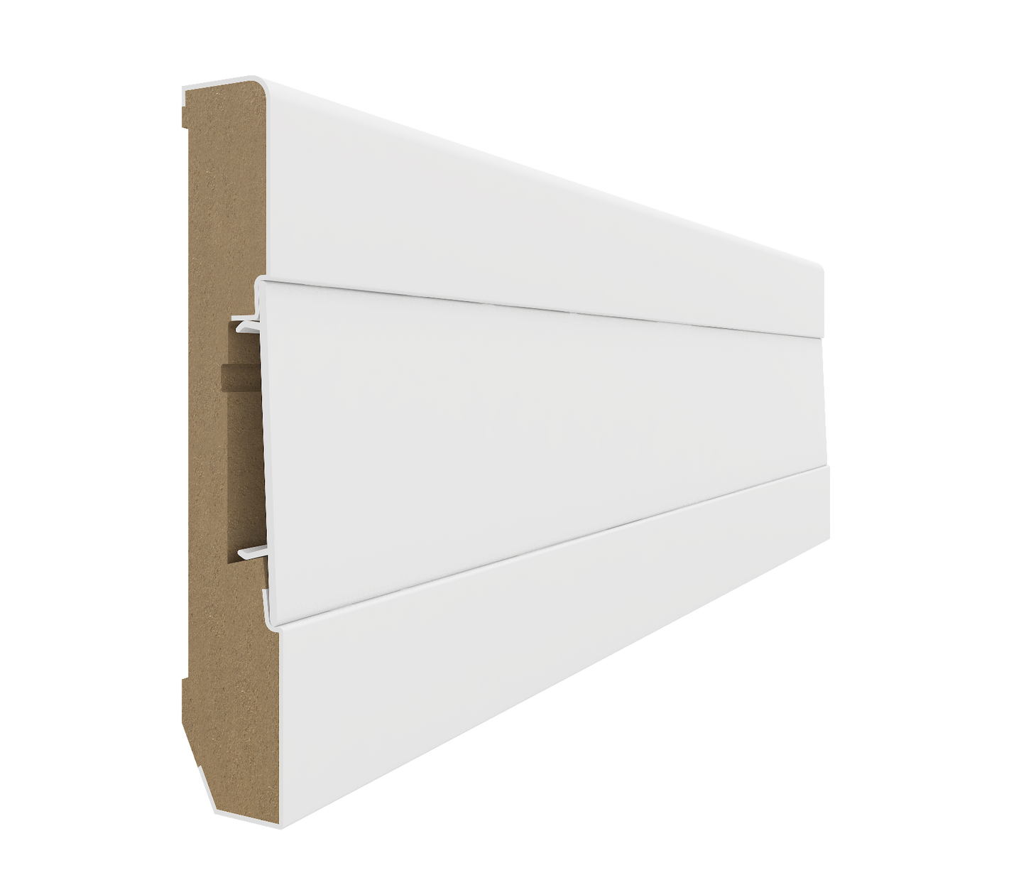 Skirting Board ESTILO WHITE, FSC 2,4M