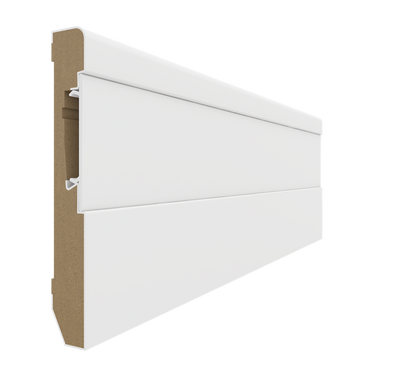 Skirting Board ESTILO WHITE, FSC 2,4M
