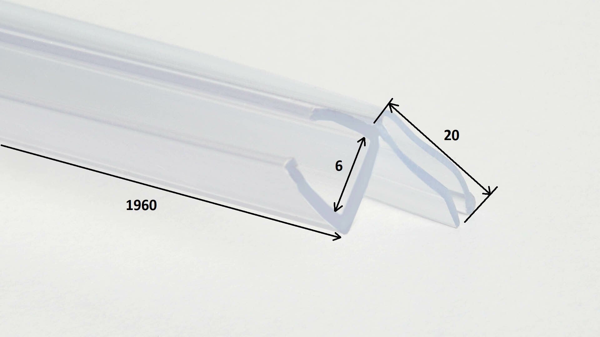 Gasket, fin, for Kerria Plus cabins - 1 pc
